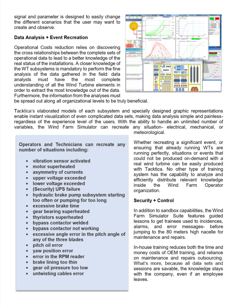 Tacktica Owner-Operator Sheet Backside